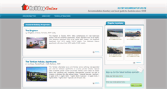 Desktop Screenshot of holidayonline.com.au